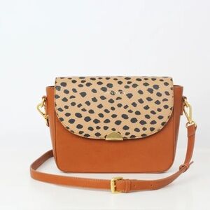 Fawn Designs Print Holliday Collection The Oversized Croissant Bag